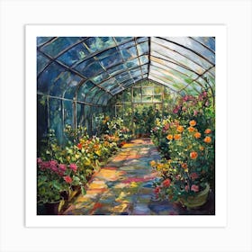 Greenhouse Art Art Print