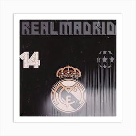 Real Madrid Art Print