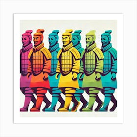 Terracotta Army 4 Art Print