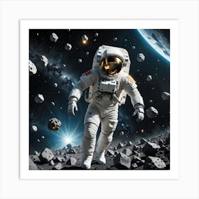 Lost in Space: A Galactic Expedition Art Print