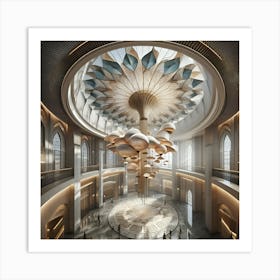 Dubai'S Grand Entrance Art Print