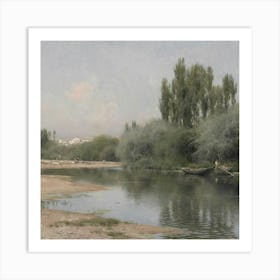 Riverside 17 Art Print