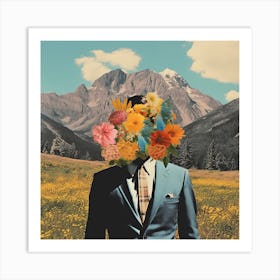 Flowerhead Art Print