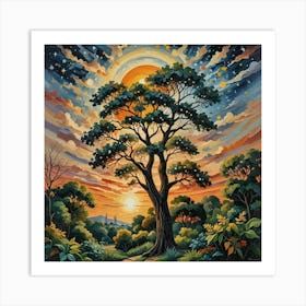 Tree Of Life 16 Art Print