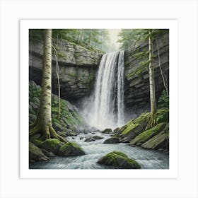 Waterfall Art Print