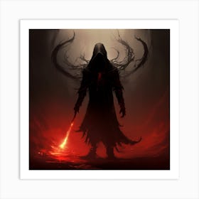 Demon 9 Art Print