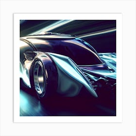 Futuristic Car Art Print