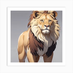 Lions Art Print