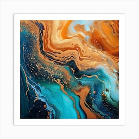 Abstract Painting 283 Art Print