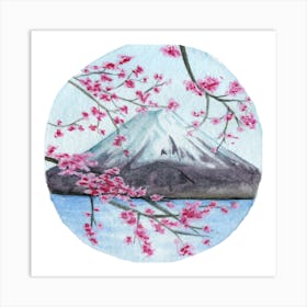 Mt Fuji Art Print