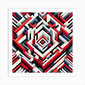 Geometric Pattern Art Print