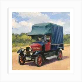 Ford Model T Art Print