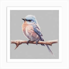 Blue Jay Art Print