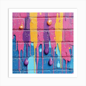 Graffiti Wall Art 2 Art Print