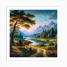 The Serenity of Nature Art Print