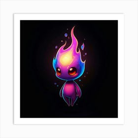 Iridescent Pyrovian Art Print