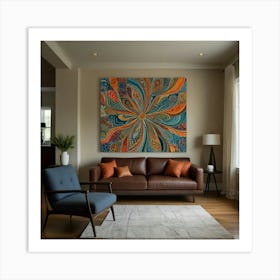 Abstract Painting 20 Art Print