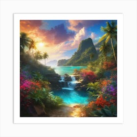 Tropical Paradise 13 Art Print