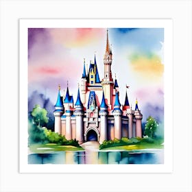 Cinderella Castle 36 Art Print