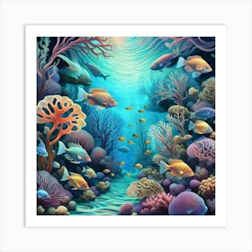 Coral Reef 1 Poster