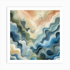 Abstract Painting 76 Art Print