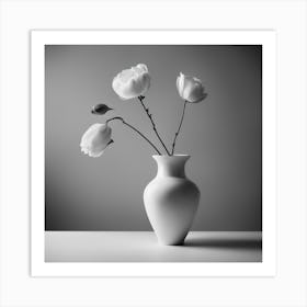 Flowers In A Vase 2 Art Print