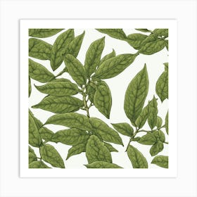 Tea Leaves Art 2 Art Print