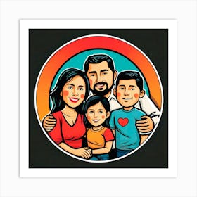 Family Portrait 4 Art Print