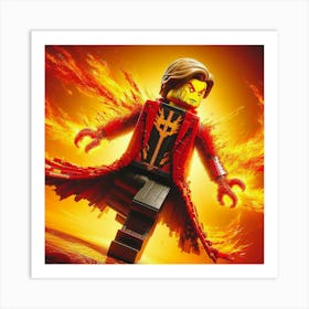 Lego Doctor V Art Print