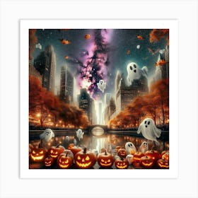 Ghosts In The City Art Print