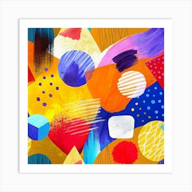 Abstract Painting 116 Art Print