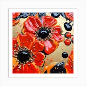 Poppies 10 Art Print