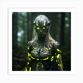 Cyborg 11 Art Print