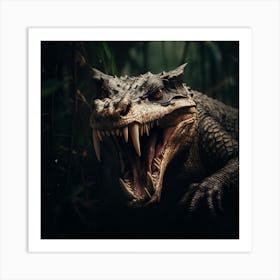 Crocodile 8 Art Print