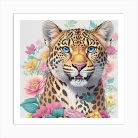 Tiger lucky charm Art Print