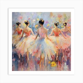 Ballerinas 2 Art Print