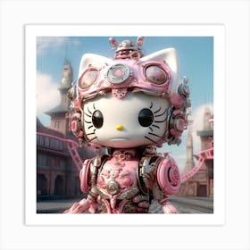 Hello Kitty 9 Art Print