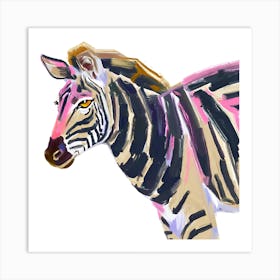 Grants Zebra 01 Art Print