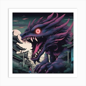 Kaiju Art Print