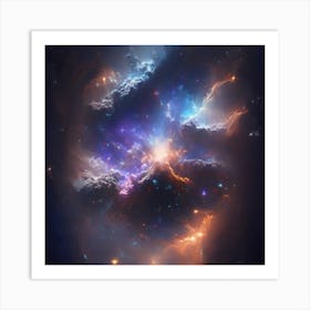 Nebula 5 Art Print