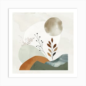 Abstract Landscape Painting 3 Art Print