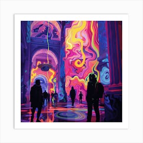 Psychedelic Art 17 Art Print