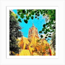 Church In The Woods Art Print