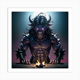 Demon Art Print