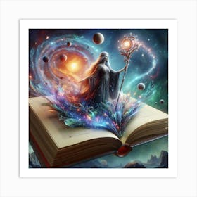 Book Of Magic 2 Art Print