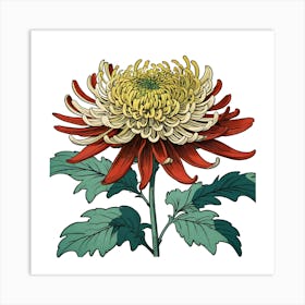 Chrysanthemum 13 Art Print