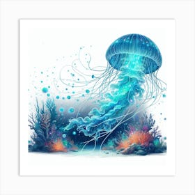 Jellyfish 2 Art Print