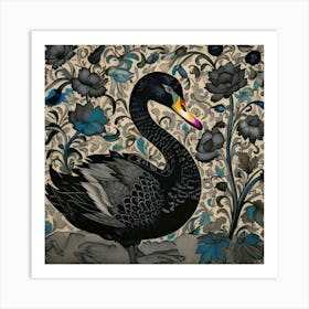 Black Swan 1 Art Print