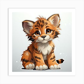 Tiger Cub 25 Art Print