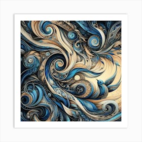 Abstract - Abstract Painting Art Print